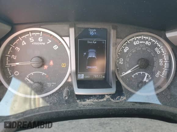 2017 Toyota Tacoma Limited with VIN 3TMGZ5AN0HM097592, listed as a Copart auction lot 68711465 with 78,572 mi miles and Salvage title. Bid and sale history available at DreamBid. Image 9.