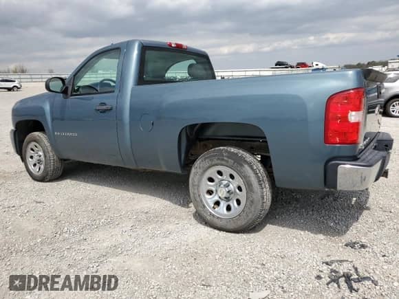 2009 Chevrolet Silverado 1500 Work Truck with VIN 1GCEC14X99Z166164, listed as a Copart auction lot 52852255 with 194,568 mi miles and Salvage title. Bid and sale history available at DreamBid. Image 2.