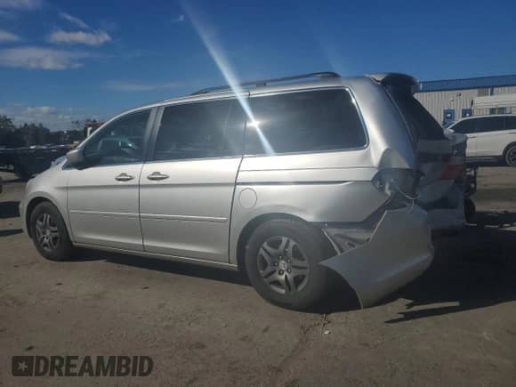 2007 Honda Odyssey EX-L с VIN 5FNRL38767B414204, выставлен на аукционе Copart как лот 86832135 с пробегом 99 962 миль миль и Списание • Salvage title. История ставок и продаж доступна на DreamBid. Изображение 2.