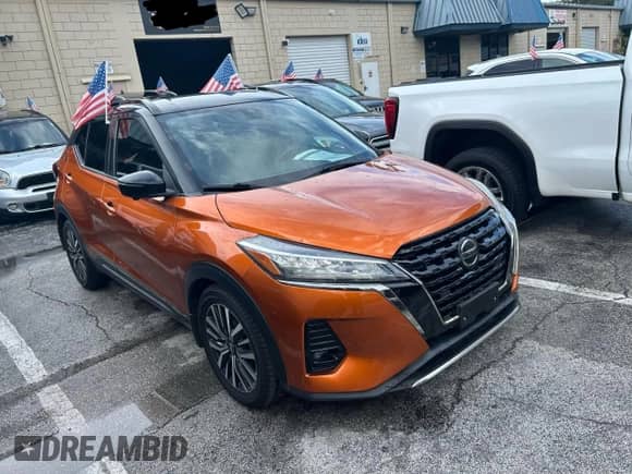 2021 Nissan Kicks SR z VIN 3N1CP5DV3ML496564, wystawiony jako Copart lot #86318705 z przebiegiem 115 760 mil mil oraz Czysty tytuł • Clean title. Historia ofert i sprzedaży dostępna na DreamBid. Obrazek 1.