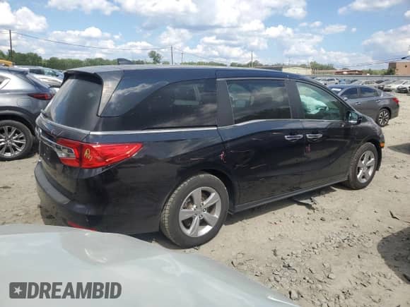 2020 Honda Odyssey EX-L с VIN 5FNRL6H70LB012285, выставлен на аукционе Copart как лот 67173014 с пробегом 77 454 миль миль и Списание • Salvage title. История ставок и продаж доступна на DreamBid. Изображение 3.