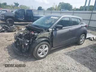 2024 Nissan Kicks S with VIN 3N1CP5BV4RL473045, listed as a Copart auction lot 68952035 with 29,118 mi miles and Salvage title. Bid and sale history available at DreamBid. Image 1.