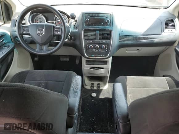 2013 Dodge Grand Caravan SE with VIN 2C4RDGBGXDR560909, listed as a Copart auction lot 80815605 with 161,874 mi miles and Salvage title. Bid and sale history available at DreamBid. Image 8.