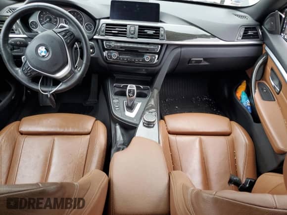2017 BMW 4 Series 430i xDrive with VIN WBA4F9C52HG791983, listed as a Copart auction lot 68452695 with 110,997 mi miles and Salvage title. Bid and sale history available at DreamBid. Image 8.