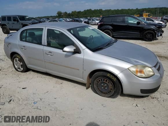 2007 Chevrolet Cobalt LT with VIN 1G1AL55F677193609, listed as a Copart auction lot 71361695 with 145,237 mi miles and Salvage title. Bid and sale history available at DreamBid. Image 4.