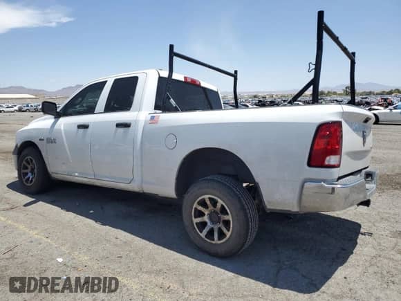 2016 Ram 1500 Tradesman z VIN 1C6RR7FT7GS142455, wystawiony jako Copart lot #63335105 z przebiegiem 122 161 mil mil oraz Szkoda całkowita • Salvage title. Historia ofert i sprzedaży dostępna na DreamBid. Obrazek 2.