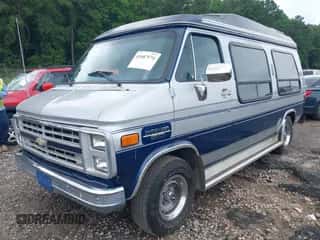1986 Chevrolet Chevy Van с VIN 1GBEG25H0G7181134, выставлен на аукционе IAAI как лот 42687174 с пробегом 13 490 миль миль и . История ставок и продаж доступна на DreamBid. Изображение 2.