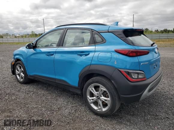 2022 Hyundai Kona SE z VIN KM8K2CAB6NU768114, wystawiony jako Copart lot #71065985 z przebiegiem 34 379 mil mil oraz Szkoda całkowita • Salvage title. Historia ofert i sprzedaży dostępna na DreamBid. Obrazek 2.