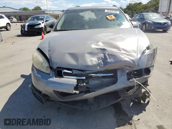 2006 Chevrolet Impala LTZ with VIN 2G1WU581369261204, listed as a Copart auction lot 70353145 with 214,578 mi miles and Salvage title. Bid and sale history available at DreamBid. Image 5.