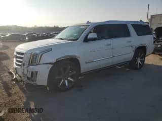 2015 Cadillac Escalade ESV Premium with VIN 1GYS4TKJ9FR706015, listed as a Copart auction lot 81423485 with 234,179 mi miles and Salvage title. Bid and sale history available at DreamBid. Image 1.