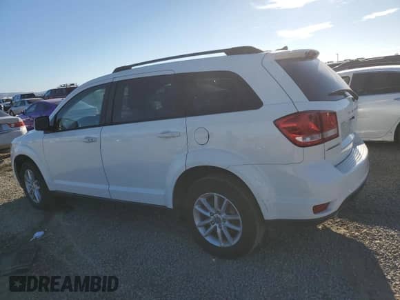 2015 Dodge Journey SXT with VIN 3C4PDCBG4FT742833, listed as a Copart auction lot 82214135 with 124,968 mi miles and Clean title. Bid and sale history available at DreamBid. Image 2.