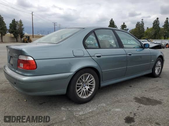 2002 BMW 5 Series 530i с VIN WBADT63472CH91851, выставлен на аукционе Copart как лот 53343275 с пробегом 161 817 миль миль и Списание • Salvage title. История ставок и продаж доступна на DreamBid. Изображение 3.