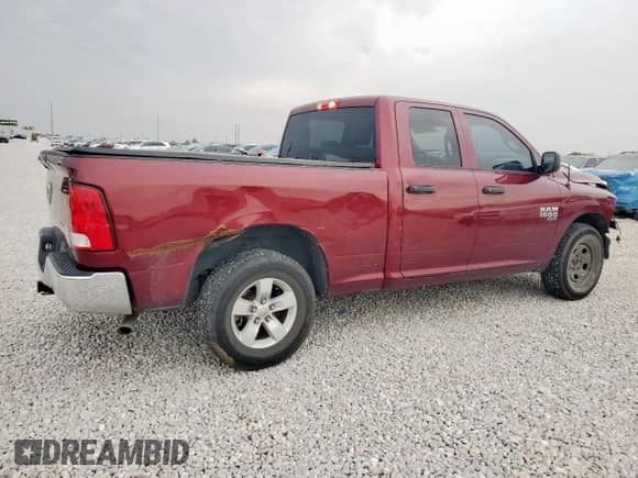2020 Ram 1500 Tradesman z VIN 1C6RR6FG4LS128102, wystawiony jako Copart lot #58521475 z przebiegiem 62 253 mil mil oraz Szkoda całkowita • Salvage title. Historia ofert i sprzedaży dostępna na DreamBid. Obrazek 3.