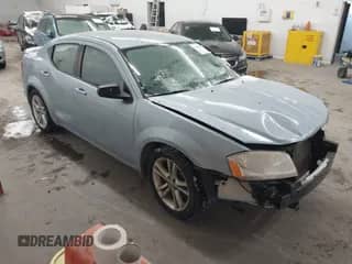 2013 Dodge Avenger SE V6 with VIN 1C3CDZAGXDN544360, listed as a IAAI auction lot 41600794 with 215,253 mi miles and . Bid and sale history available at DreamBid. Image 1.