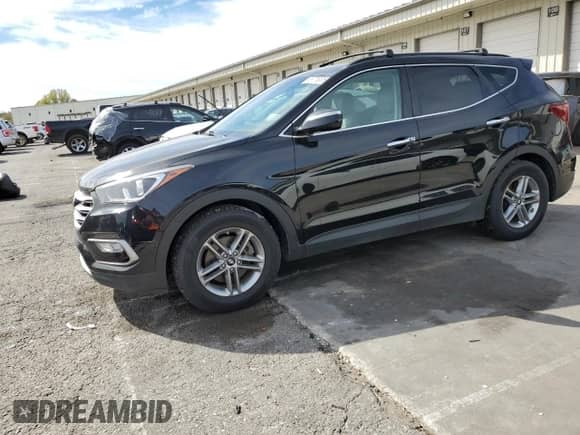 2017 Hyundai Santa Fe 2.4L with VIN 5NMZU3LB9HH048084, listed as a Copart auction lot 86776005 with 131,136 mi miles and Clean title. Bid and sale history available at DreamBid. Image 1.