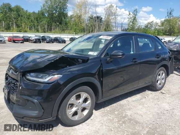 2023 Honda HR-V LX with VIN 3CZRZ2H38PM724916, listed as a Copart auction lot 70413665 with 52,109 mi miles and Salvage title. Bid and sale history available at DreamBid. Image 1.