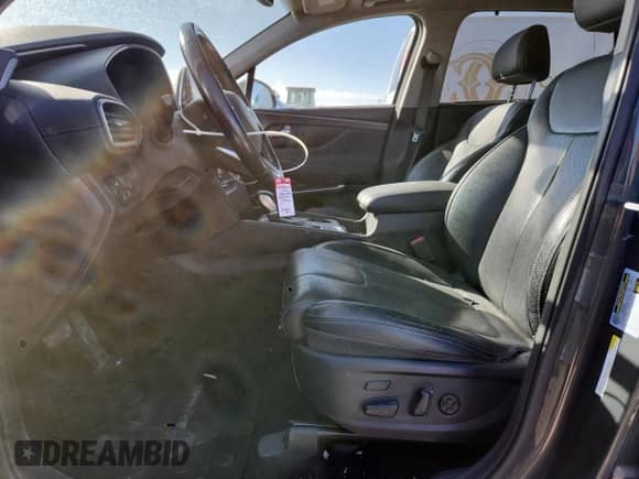 2020 Hyundai Santa Fe Limited with VIN 5NMS5CAAXLH259649, listed as a Copart auction lot 80755535 with 77,863 mi miles and Salvage title. Bid and sale history available at DreamBid. Image 7.