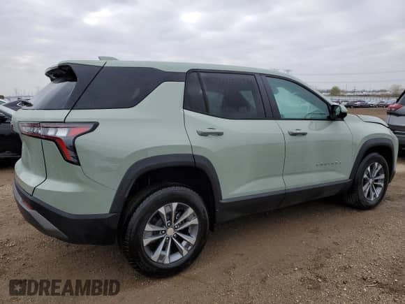 2025 Chevrolet Equinox AWD LT с VIN 3GNAXPEG9SL142701, выставлен на аукционе Copart как лот 80751704 с пробегом 1 226 миль миль и Чистый • Clean title. История ставок и продаж доступна на DreamBid. Изображение 3.