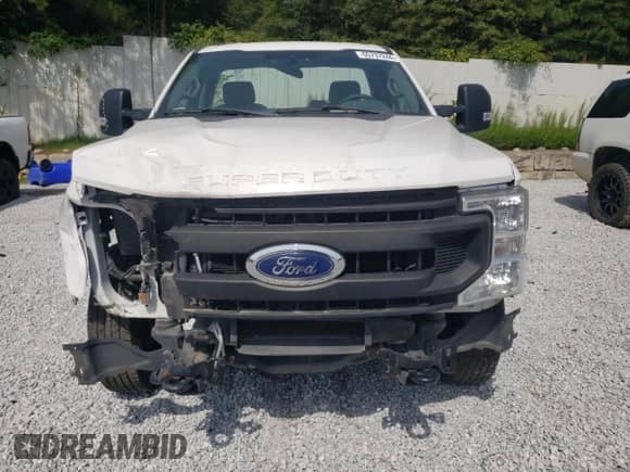 2020 Ford F-250 XL with VIN 1FTBF2A6XLED07138, listed as a Copart auction lot 65737244 with 43,718 mi miles and Salvage title. Bid and sale history available at DreamBid. Image 5.