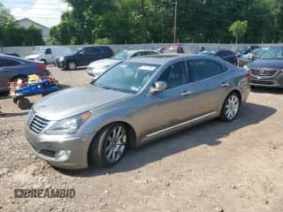 2011 Hyundai Equus Ultimate с VIN KMHGH4JF3BU033387, выставлен на аукционе Copart как лот 62457085 с пробегом 78 646 миль миль и Чистый • Clean title. История ставок и продаж доступна на DreamBid. Изображение 1.