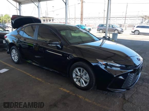 2025 Toyota Camry SE with VIN 4T1DAACK8SU606171, listed as a IAAI auction lot 43151767 with 4,014 mi miles and . Bid and sale history available at DreamBid. Image 1.