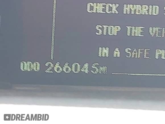 2013 Toyota Prius One with VIN JTDKN3DU8D0339703, listed as a IAAI auction lot 42993106 with 26,604 mi miles and . Bid and sale history available at DreamBid. Image 15.