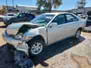 2005 Toyota Camry XLE with VIN 4T1BF30K45U105243, listed as a Copart auction lot 80756875 with 112,434 mi miles and Salvage title. Bid and sale history available at DreamBid. Image 1.