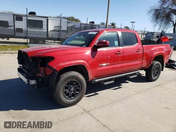 2020 Toyota Tacoma SR5 с VIN 3TMBZ5DN5LM026225, выставлен на аукционе Copart как лот 48019185 с пробегом 82 991 миль миль и Списание • Salvage title. История ставок и продаж доступна на DreamBid. Изображение 1.