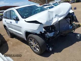 2020 Jeep Grand Cherokee Limited X with VIN 1C4RJFBG5LC388055, listed as a IAAI auction lot 42120852 with 12,300 mi miles and . Bid and sale history available at DreamBid. Image 1.