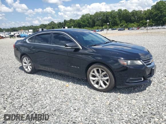 2017 Chevrolet Impala LT с VIN 2G1105S30H9182026, выставлен на аукционе Copart как лот 66383205 с пробегом 76 590 миль миль и Списание • Salvage title. История ставок и продаж доступна на DreamBid. Изображение 4.