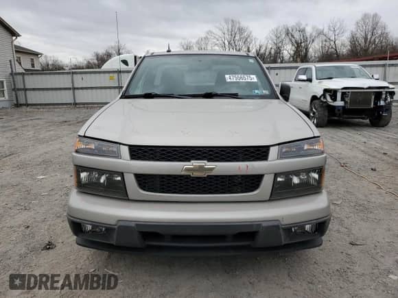 2009 Chevrolet Colorado Work Truck with VIN 1GCCS149698113231, listed as a Copart auction lot 47556575 with 55,593 mi miles and Salvage title. Bid and sale history available at DreamBid. Image 5.