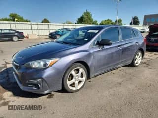 2017 Subaru Impreza with VIN 4S3GTAA66H1723761, listed as a Copart auction lot 69658065 with 107,110 mi miles and Clean title. Bid and sale history available at DreamBid. Image 1.