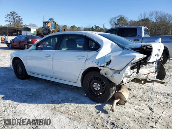 2016 Chevrolet Impala Police Police with VIN 2G1WD5E39G1106341, listed as a Copart auction lot 87187794 with 117,459 mi miles and Non repairable. Bid and sale history available at DreamBid. Image 2.