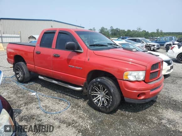 2002 Dodge RAM with VIN 3D3HU18Z22G175274, listed as a Copart auction lot 59163285 with 217,446 mi miles and Salvage title. Bid and sale history available at DreamBid. Image 4.