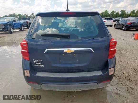 2017 Chevrolet Equinox LS with VIN 2GNALBEKXH1525690, listed as a Copart auction lot 70302865 with 214,243 mi miles and Salvage title. Bid and sale history available at DreamBid. Image 6.