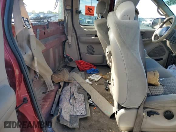 2002 Ford F-150 XL с VIN 1FTRX18L42KB06644, выставлен на аукционе Copart как лот 80748055 с пробегом Не указан миль и Списание • Salvage title. История ставок и продаж доступна на DreamBid. Изображение 10.