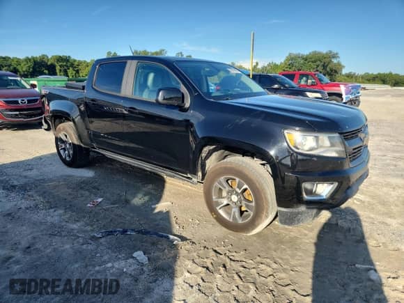 2017 Chevrolet Colorado 2WD Z71 with VIN 1GCGSDEN2H1190314, listed as a Copart auction lot 63579485 with 155,584 mi miles and Salvage title. Bid and sale history available at DreamBid. Image 4.