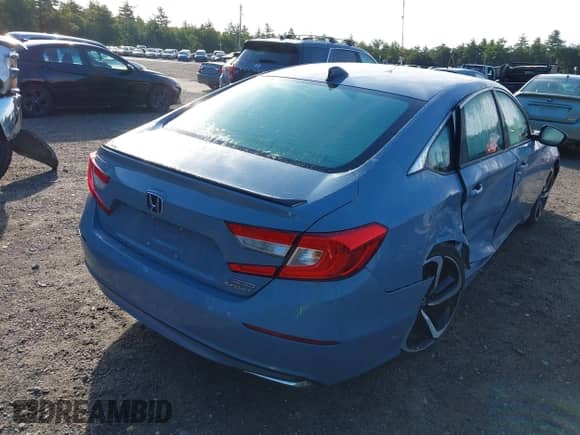 2022 Honda Accord Sport с VIN 1HGCV3F20NA020695, выставлен на аукционе IAAI как лот 43155058 с пробегом 56 647 миль миль и . История ставок и продаж доступна на DreamBid. Изображение 4.