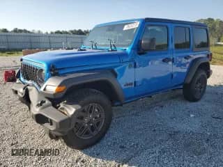 2025 Jeep Wrangler Sport S with VIN 1C4PJXDN2SW552688, listed as a Copart auction lot 70635275 with 6,263 mi miles and Salvage title. Bid and sale history available at DreamBid. Image 1.