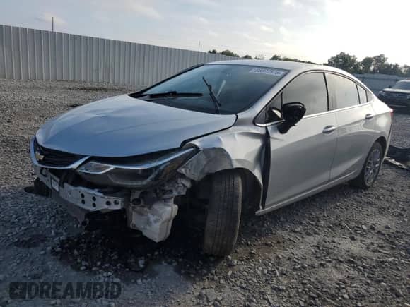 2017 Chevrolet Cruze LT with VIN 1G1BE5SM4H7181106, listed as a Copart auction lot 68377875 with Not provided miles and Salvage title. Bid and sale history available at DreamBid. Image 1.