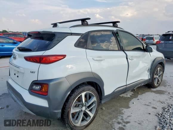 2020 Hyundai Kona Limited z VIN KM8K33A54LU546420, wystawiony jako Copart lot #81333765 z przebiegiem 93 121 mil mil oraz Szkoda całkowita • Salvage title. Historia ofert i sprzedaży dostępna na DreamBid. Obrazek 3.