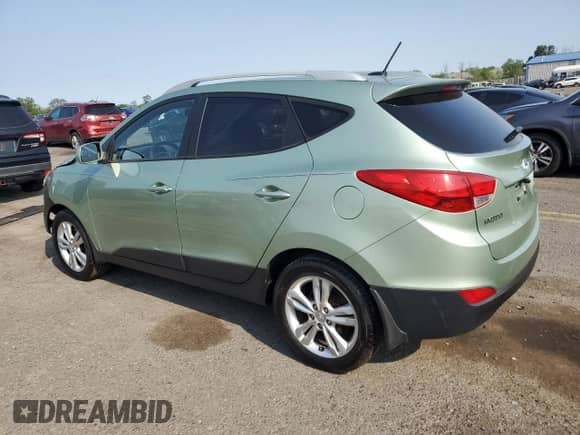 2011 Hyundai Tucson Limited with VIN KM8JUCAC5BU143200, listed as a Copart auction lot 59398055 with 217,552 mi miles and Clean title. Bid and sale history available at DreamBid. Image 2.