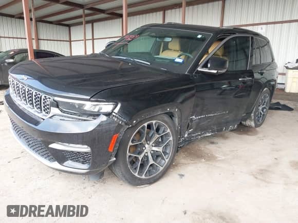 2022 Jeep Grand Cherokee Summit Reserve z VIN 1C4RJHET3N8517808, wystawiony jako IAAI lot #41115019 z przebiegiem 35 984 mil mil oraz . Historia ofert i sprzedaży dostępna na DreamBid. Obrazek 2.