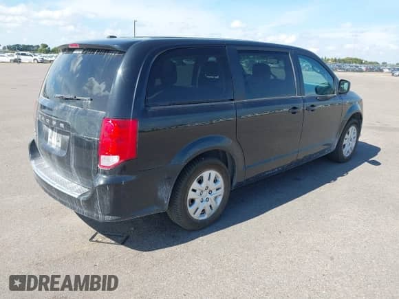 2018 Dodge Grand Caravan SE with VIN 2C4RDGBG3JR304722, listed as a IAAI auction lot 43212838 with 206,173 mi miles and . Bid and sale history available at DreamBid. Image 4.