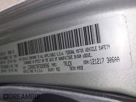 2015 Ram 1500 Big Horn with VIN 1C6RR6GT8FS569506, listed as a IAAI auction lot 41668921 with 214,708 mi miles and . Bid and sale history available at DreamBid. Image 9.