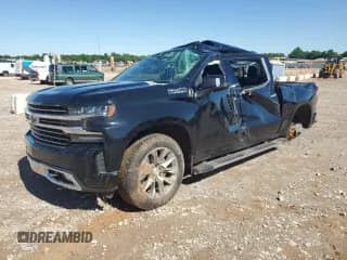 2019 Chevrolet Silverado 1500 High Country с VIN 1GCUYHED2KZ148220, выставлен на аукционе Copart как лот 58994095 с пробегом 121 172 миль миль и Списание • Salvage title. История ставок и продаж доступна на DreamBid. Изображение 1.
