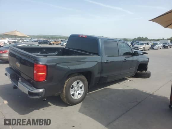 2017 Chevrolet Silverado 1500 LT with VIN 3GCPCREH6HG365153, listed as a Copart auction lot 65855034 with 109,136 mi miles and Salvage title. Bid and sale history available at DreamBid. Image 3.