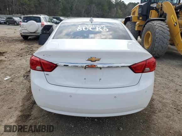 2018 Chevrolet Impala LS z VIN 1G11X5S39JU109810, wystawiony jako Copart lot #48681105 z przebiegiem 204 858 mil mil oraz Szkoda całkowita • Salvage title. Historia ofert i sprzedaży dostępna na DreamBid. Obrazek 6.