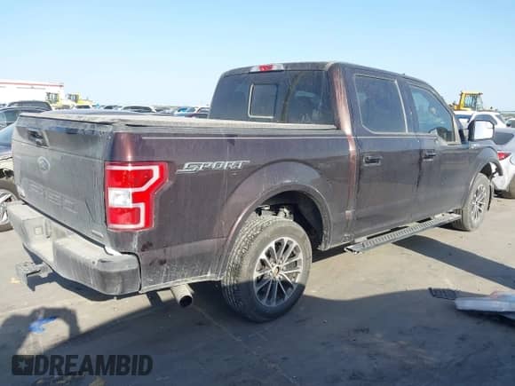 2018 Ford F-150 XL с VIN 1FTEW1CG9JKF54503, выставлен на аукционе IAAI как лот 41847964 с пробегом 160 656 миль миль и . История ставок и продаж доступна на DreamBid. Изображение 4.