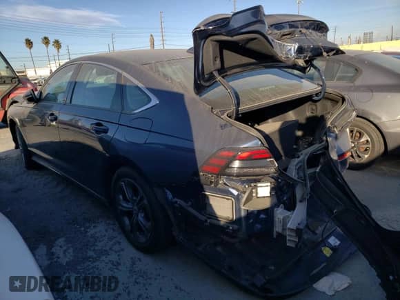 2024 Honda Accord EX-L with VIN 1HGCY2F61RA003205, listed as a Copart auction lot 86226894 with 16,773 mi miles and Salvage title. Bid and sale history available at DreamBid. Image 2.